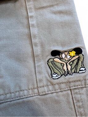 Vintage Buggirl skater rave cargo shorts